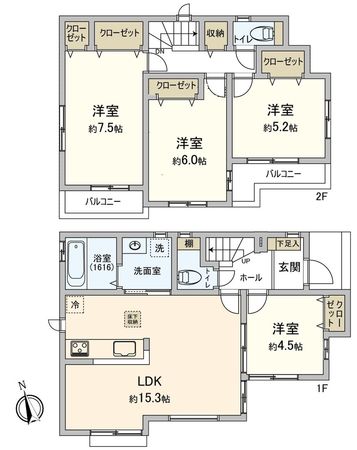 間取図(平面図)