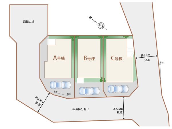 区画図