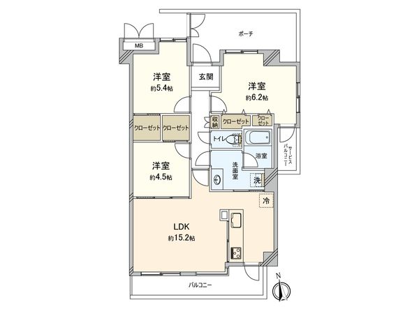 間取図(平面図)