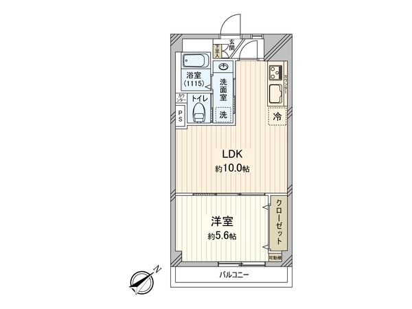 石井マンション 間取図(平面図) 石井マンション 間取図(平面図)