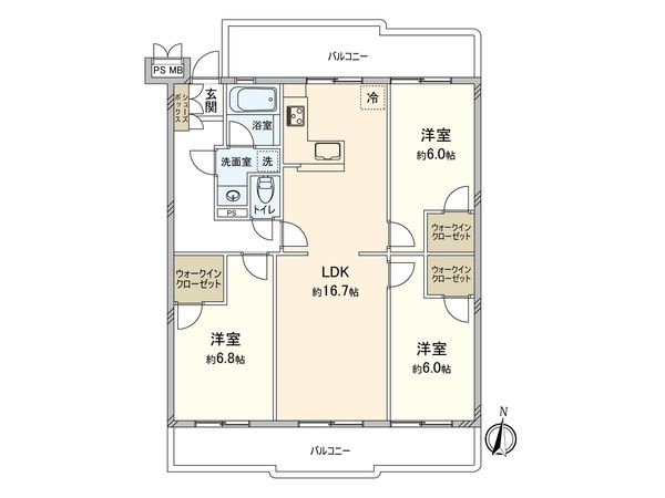 間取図(平面図)