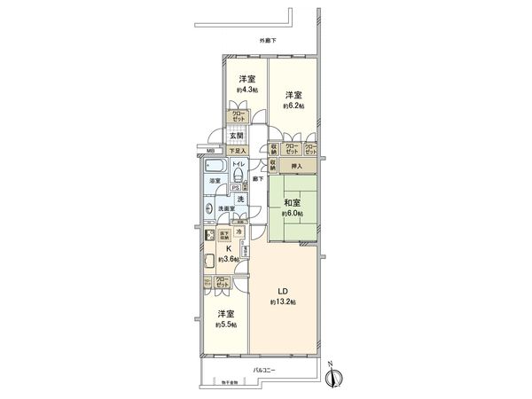 間取図(平面図)