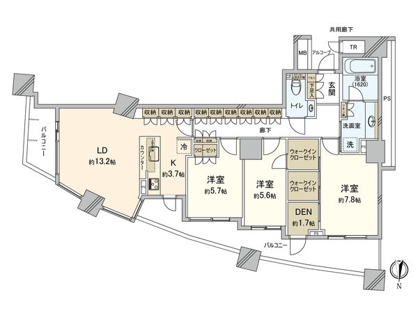 間取図(平面図)