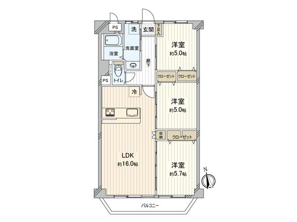 間取図(平面図)