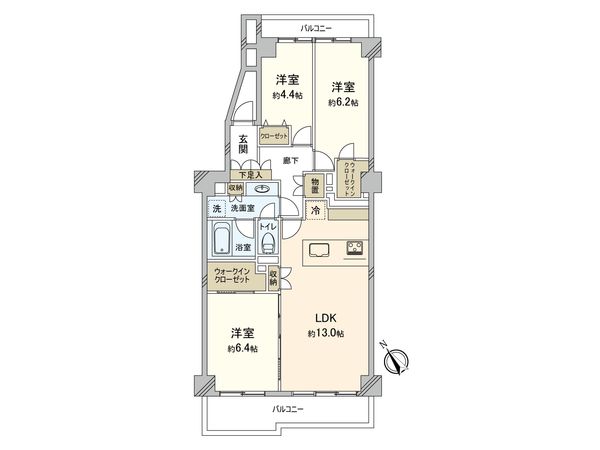 間取図(平面図)