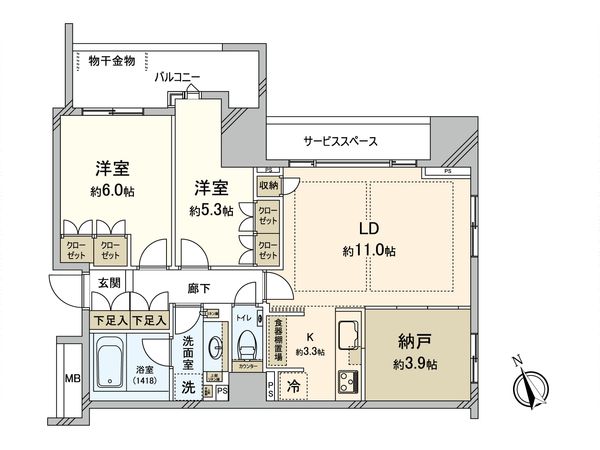 間取図(平面図)