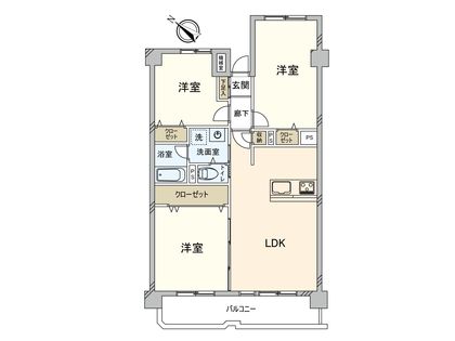 間取図(平面図)