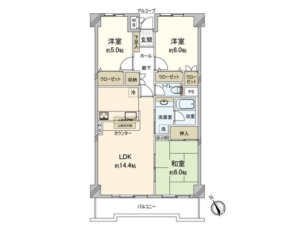 間取図(平面図)