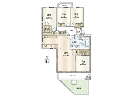 間取図(平面図) 間取図(平面図)