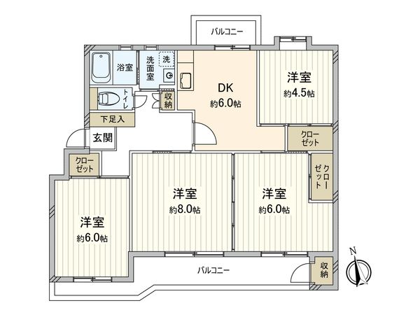 間取図(平面図)