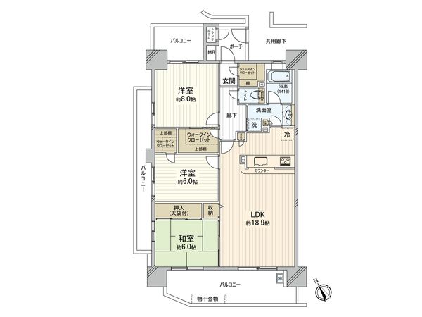 間取図(平面図)