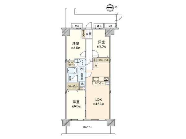 間取図(平面図)