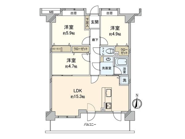 間取図(平面図)