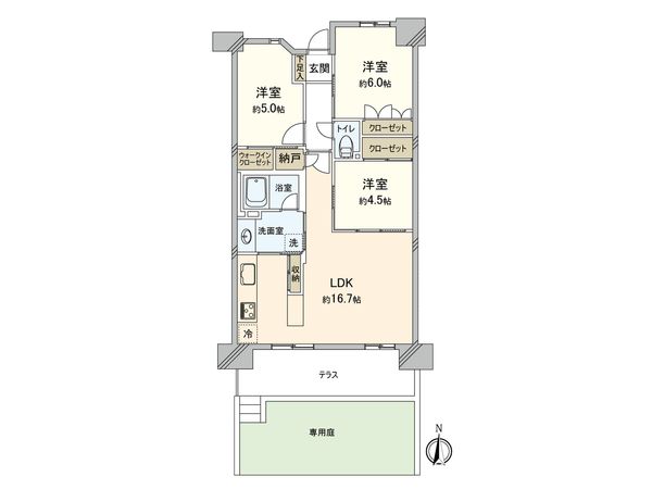 間取図(平面図)