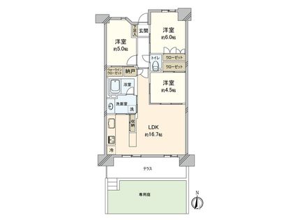 間取図(平面図) 間取図(平面図)