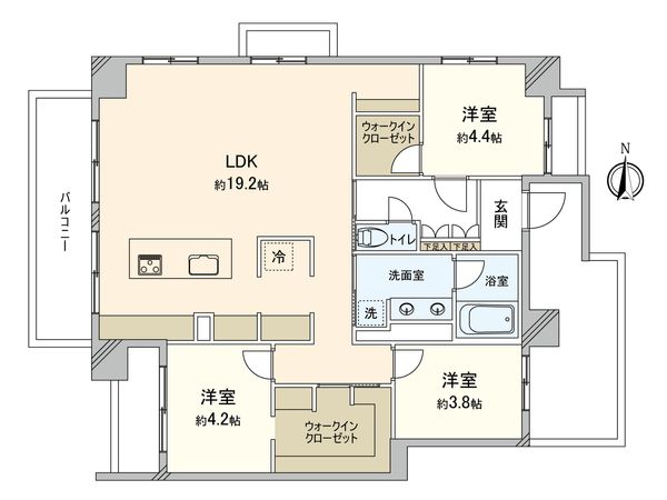 間取図(平面図)