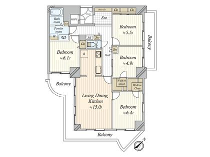 間取図(平面図)