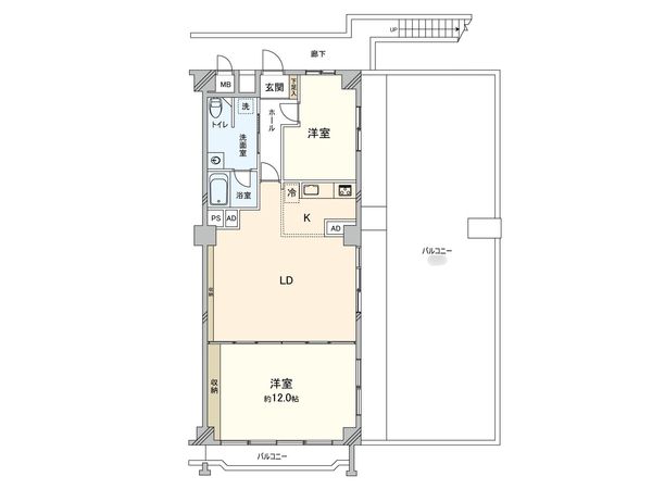 船橋夏見パレスハイツ 間取図(平面図)