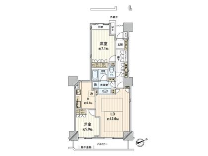 間取図(平面図)
