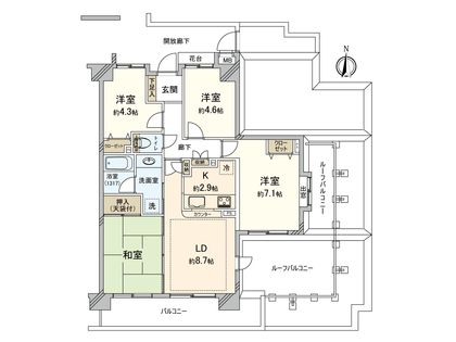 間取図(平面図)