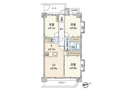 間取図(平面図)