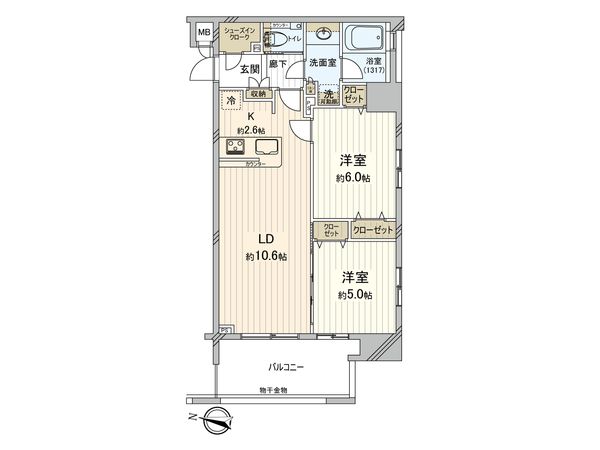 ダイナシティ船橋 間取図(平面図) ダイナシティ船橋 間取図(平面図)