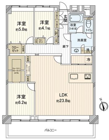 ふなばしハイツ 間取図(平面図) ふなばしハイツ 間取図(平面図)