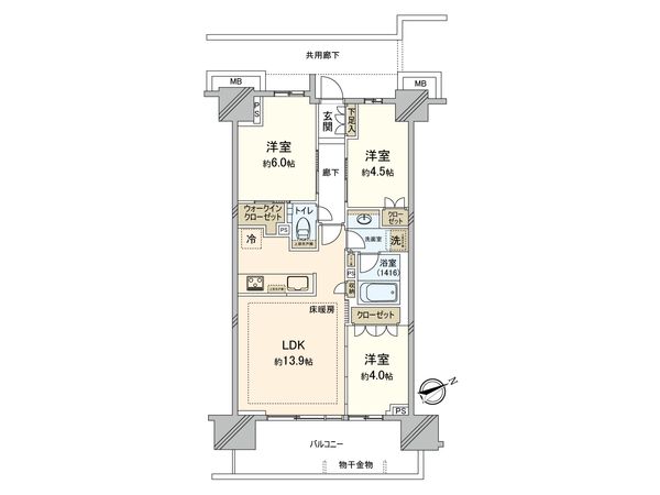 間取図(平面図)