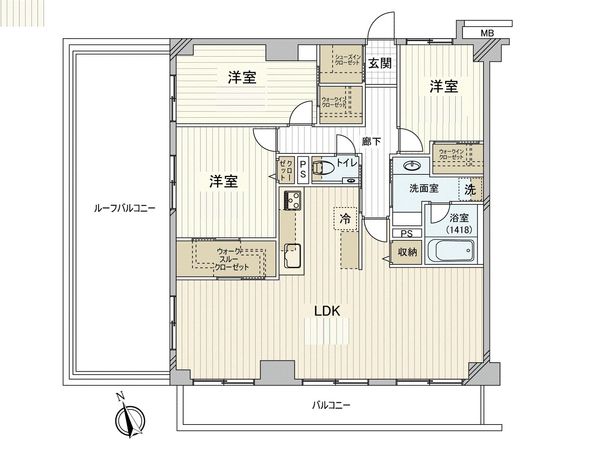グレイスコート船橋 間取図(平面図) グレイスコート船橋 間取図(平面図)