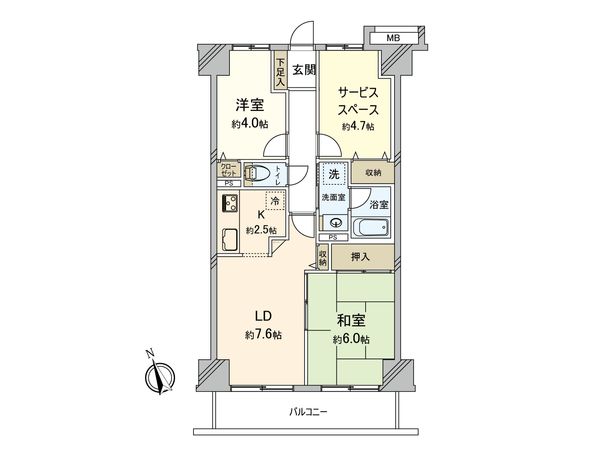 グレイスコート船橋 間取図(平面図) グレイスコート船橋 間取図(平面図)