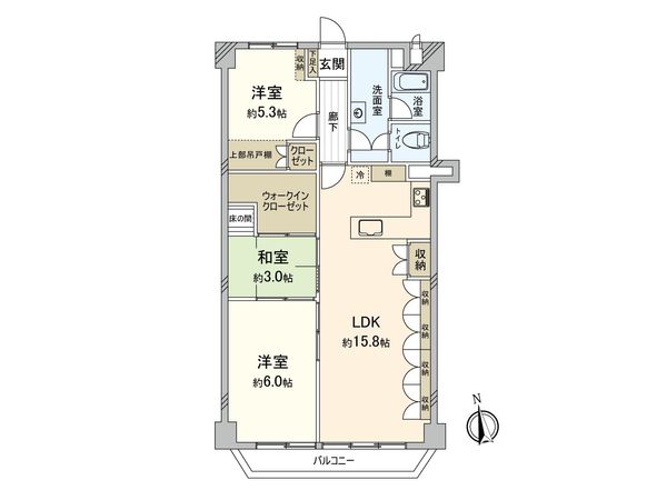 いづみハイツ船橋 間取図(平面図) いづみハイツ船橋 間取図(平面図)