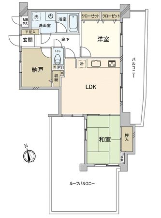 間取図(平面図)
