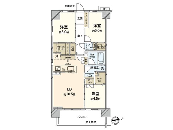 間取図(平面図)