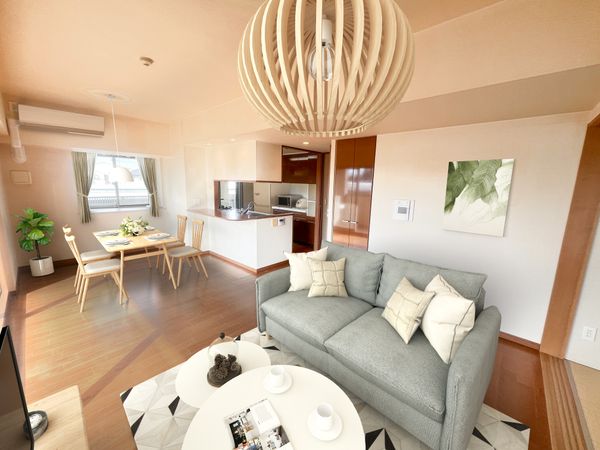 コスモ・ザ・パークス船橋 リビング