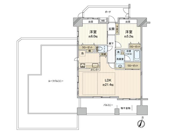 間取図(平面図)