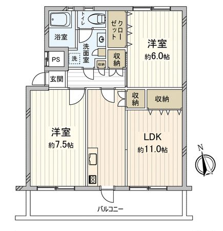 間取図(平面図)
