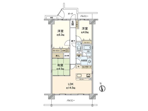間取図(平面図)