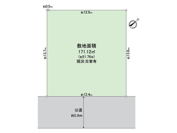 浦安市舞浜3丁目 土地 区画図