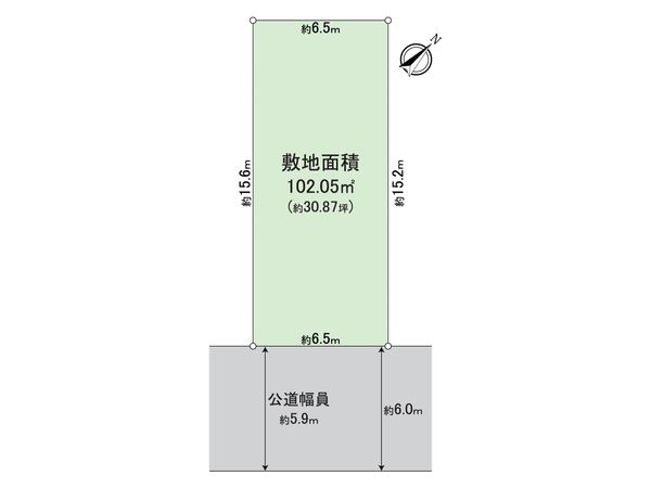 浦安市海楽2丁目 土地(3区画) 区画図