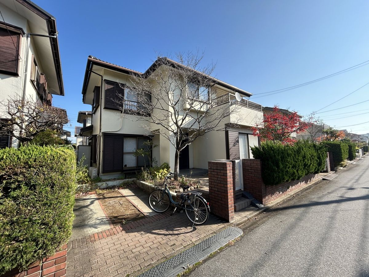 美浜4丁目 古家付き土地 前面道路含む外観 前面道路含む外観