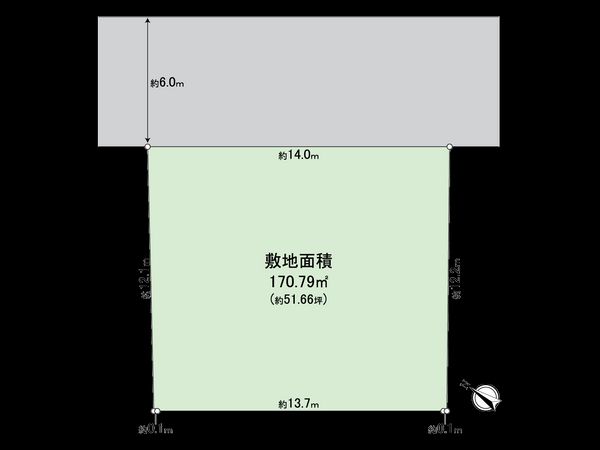 浦安市舞浜二丁目 土地 区画図 浦安市舞浜二丁目 土地 区画図