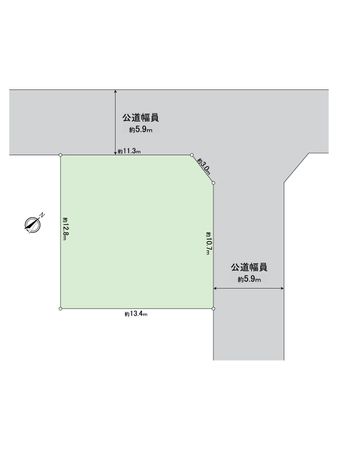 浦安市舞浜3丁目土地 区画図