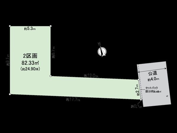 浦安市猫実5丁目 2区画 区画図 浦安市猫実5丁目 2区画 区画図