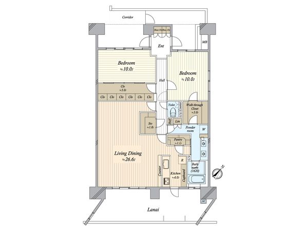 パークシティグランデ新浦安 シーパレス 間取図(平面図) パークシティグランデ新浦安 シーパレス 間取図(平面図)