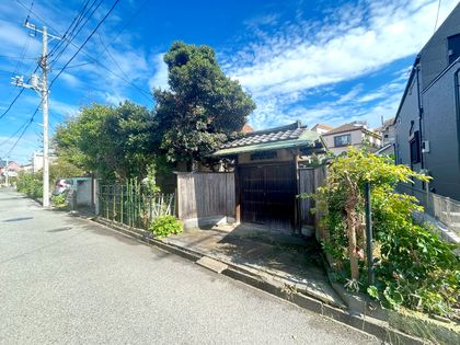 千葉市稲毛区稲毛一丁目 古屋付き土地 土地写真