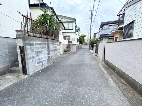 市川市中国分5丁目戸建 前面道路含む外観 前面道路含む外観