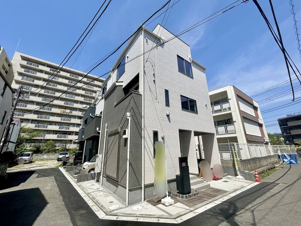 市川市鬼高2丁目 新築戸建 3号棟 外観