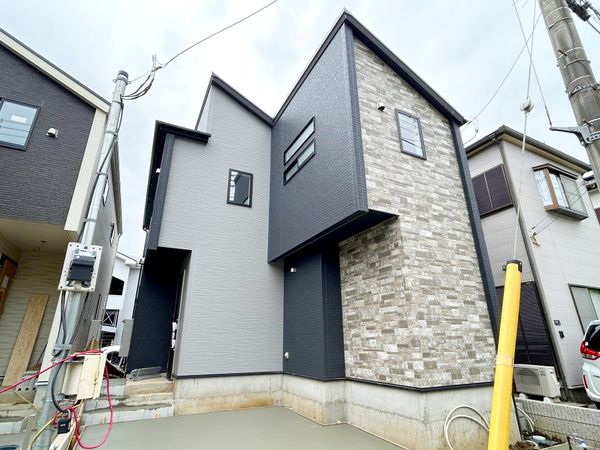 市川市大洲2丁目新築戸建1号棟 外観