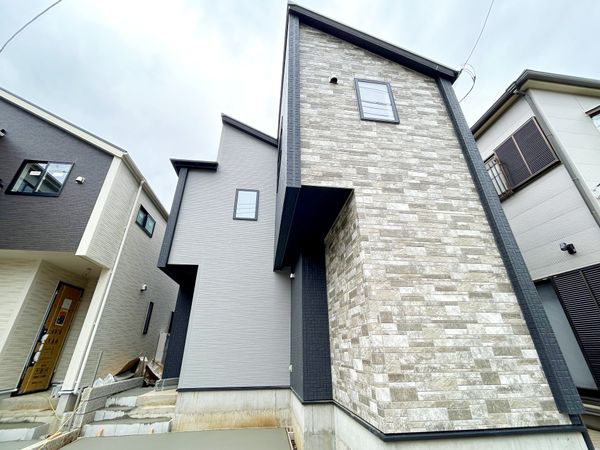 市川市大洲2丁目新築戸建1号棟 外観
