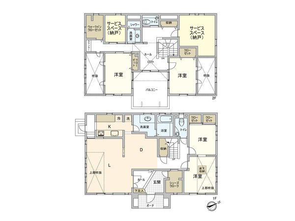 市川市真間5丁目 戸建 間取図(平面図) 市川市真間5丁目 戸建 間取図(平面図)